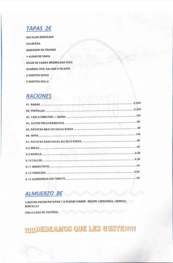 Menu_Bar Las Piscinas - Cabañas de Ebro_Cabañas de Ebro_image_2