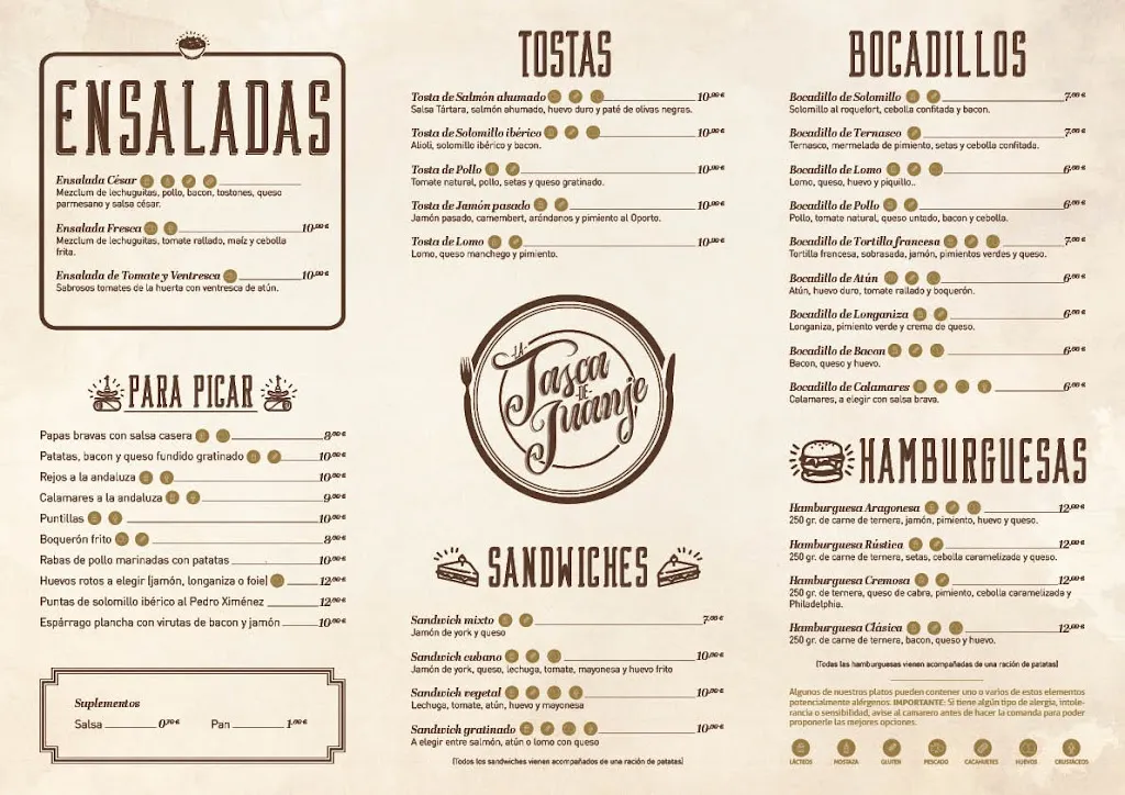 Menu_La tasca de Juanje_Cadrete_image_1