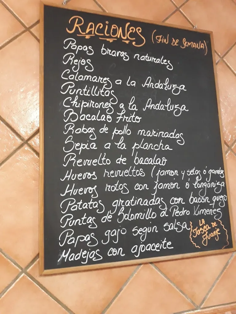 Menu_La tasca de Juanje_Cadrete_image_3