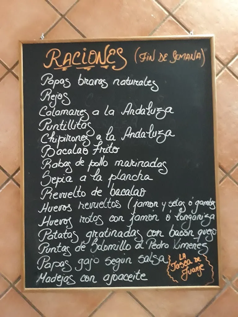 Menu_La tasca de Juanje_Cadrete_image_4