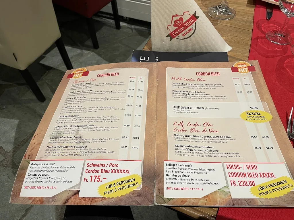 Menu_Cordon Bleu House_Biel_image_3