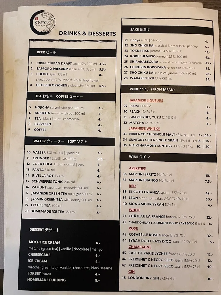 Menu_Kumo Izakaya - Japanese Bar & Restaurant_Biel_image_3