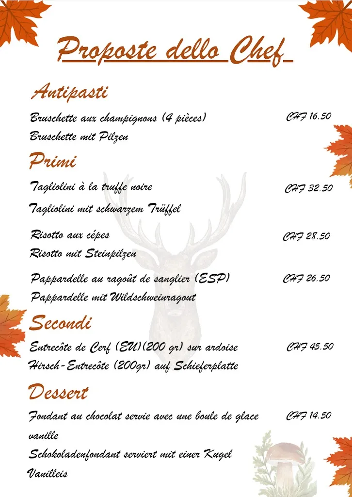 Menu_Restaurant Satriale’s_Biel_immagine_1