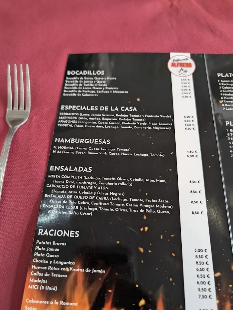 Menu_Restaurante Alfredo_Calatorao_image_2