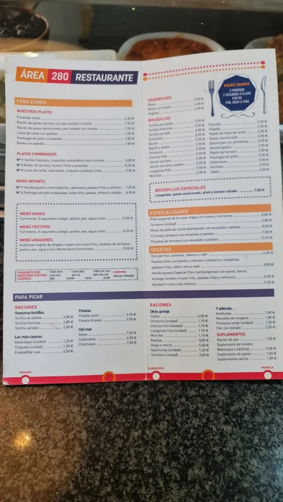 Menu_Restaurante Área 280 Madrid _Calatorao_image_2