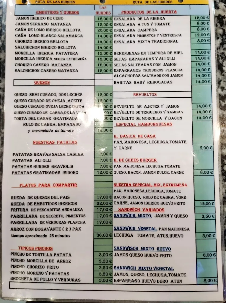 Menu_Ruta Las Hurdes_Añana_image_2