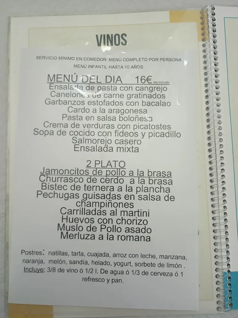 Menu_Restaurante El Navarro_Calatorao_image_2