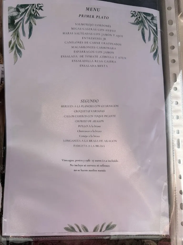 Menu_Restaurante asador J&B_Caspe_image_2