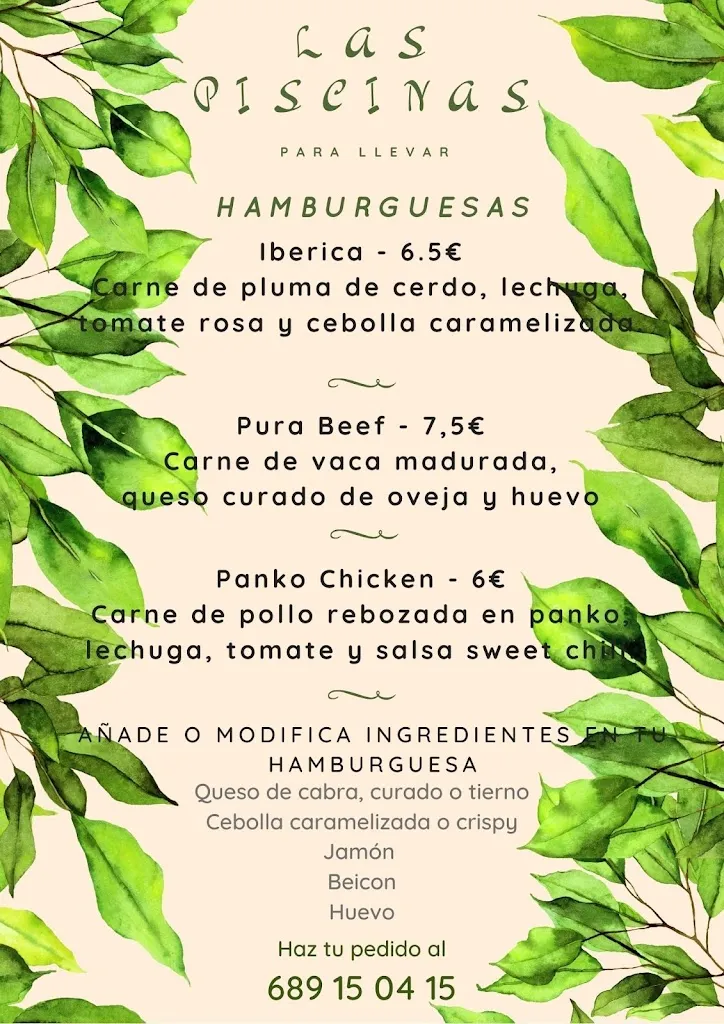 Menu_Las Piscinas_Caspe_image_3