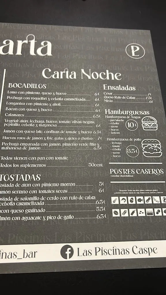 Menu_Las Piscinas_Caspe_image_4