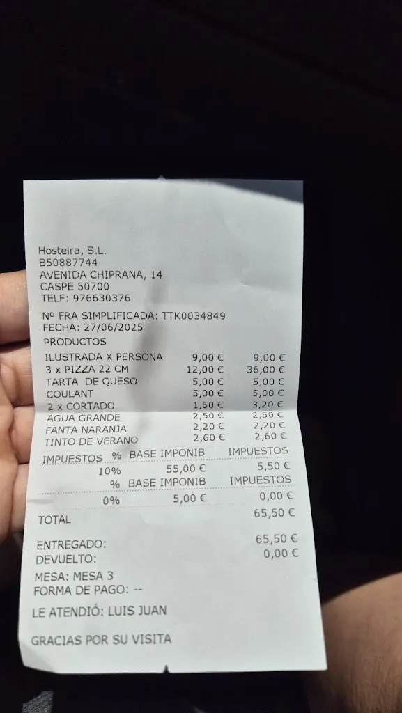 Azu Blasco_Bar La Cabaña_Caspe_review