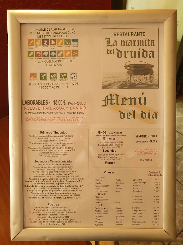 Menu_Restaurante La Marmita Del Druida_Caspe_image_4