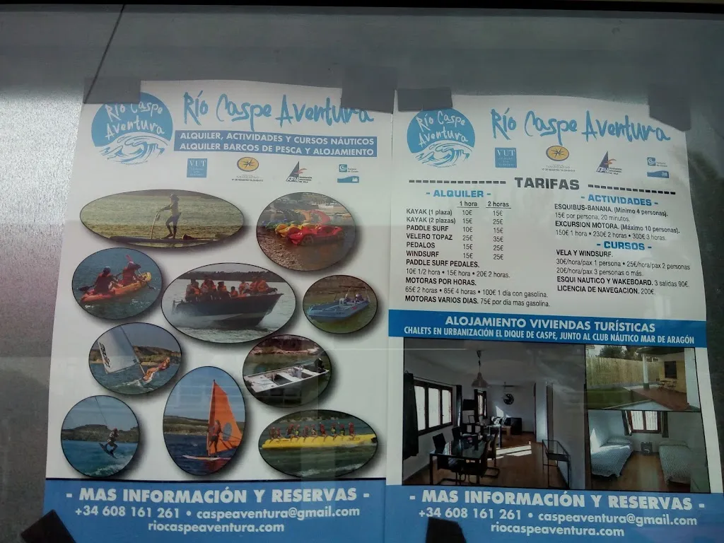 Menu_Bar Club Náutico Mar de Aragón_Caspe_image_1