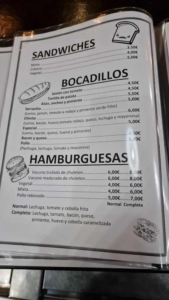 Menu_Bar restaurante La Roca_Daroca_immagine_3