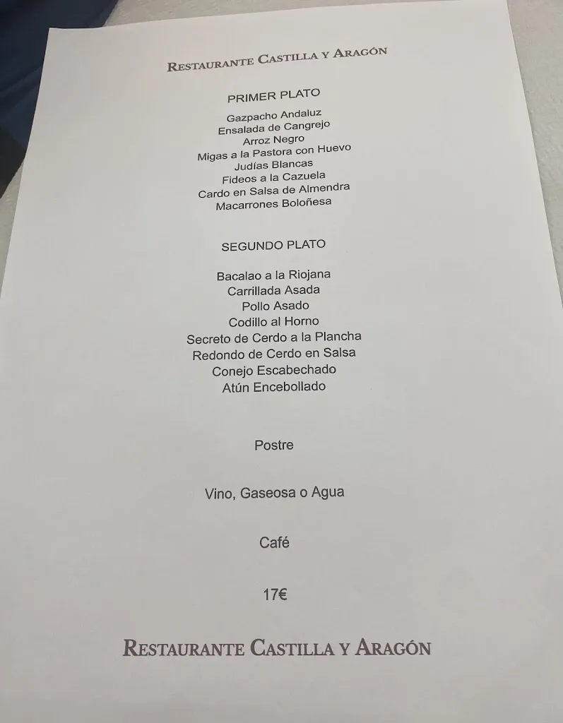 Menu_Hotel Ciudad Arcóbriga_Embid de Ariza_image_2