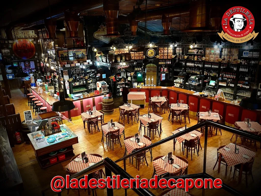 La Destilería de Capone restaurant in Cuarte de Huerva