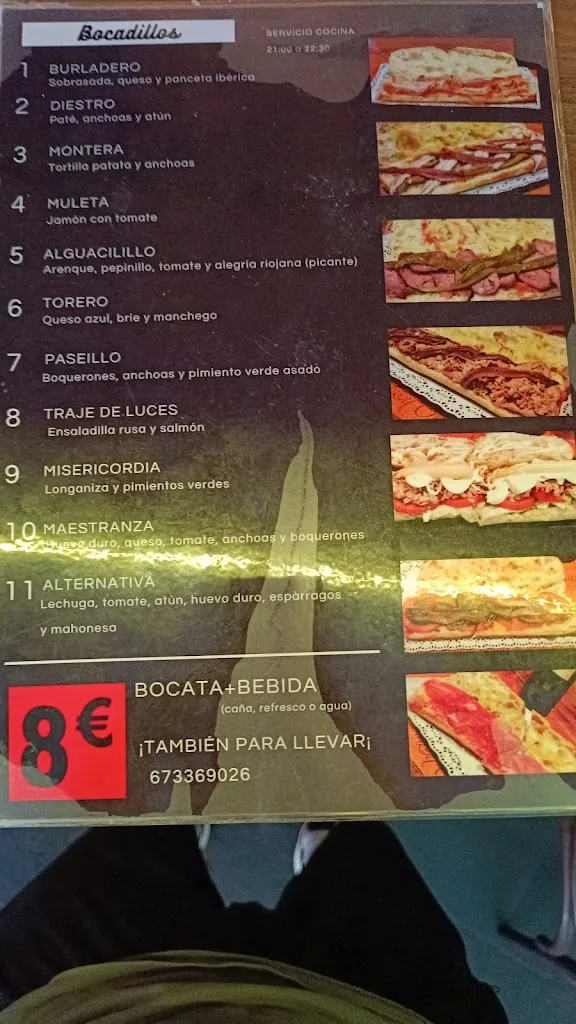 Menu_Burladero_Cuarte de Huerva_image_1