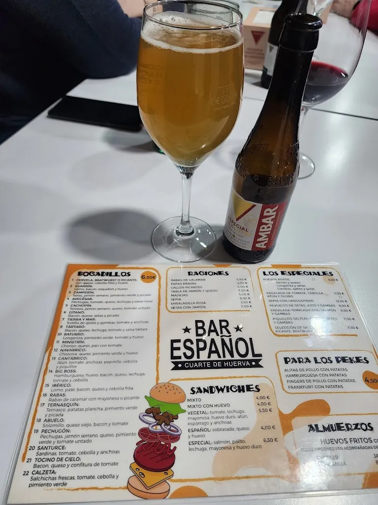 Menu_Bar Español_Cuarte de Huerva_immagine_2