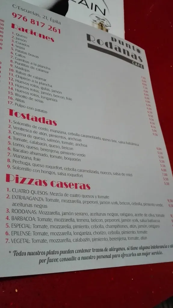 Menu_Punto Rodanas_Épila_image_1