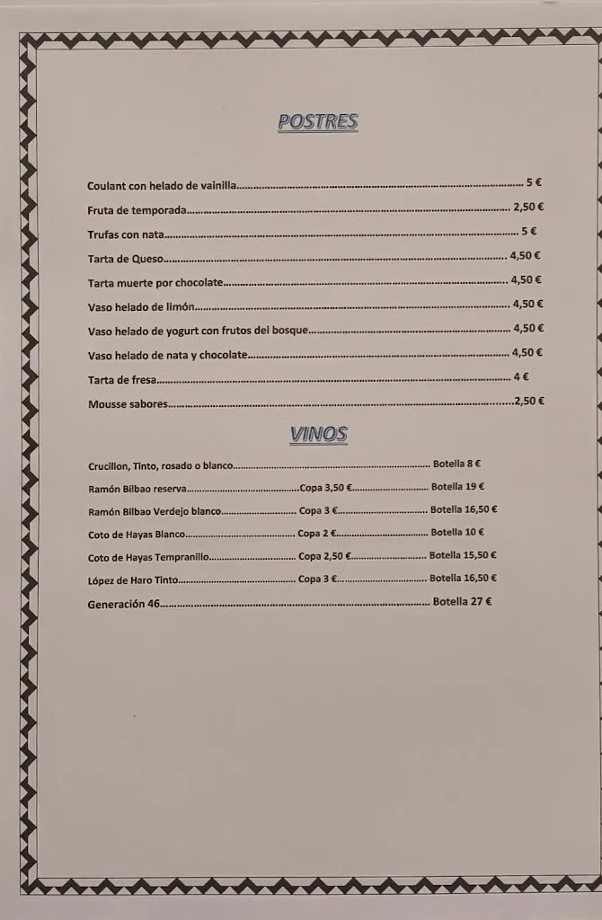 Menu_Los Arcos de Lidia_Escatrón_image_3