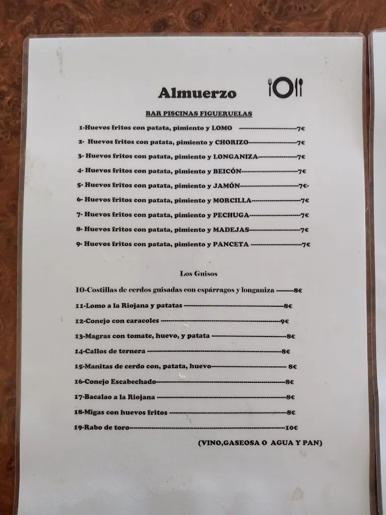 Menu_Cafetería Piscina De Figueruelas_Figueruelas_immagine_3