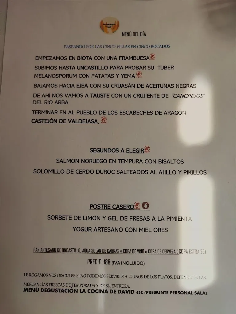 Menu_Bar-Restaurante Gratal_Ejea de los Caballeros_image_1