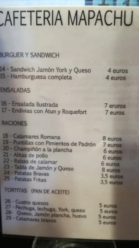 Menu_Cafetería Bar Mapachu_Ejea de los Caballeros_image_3