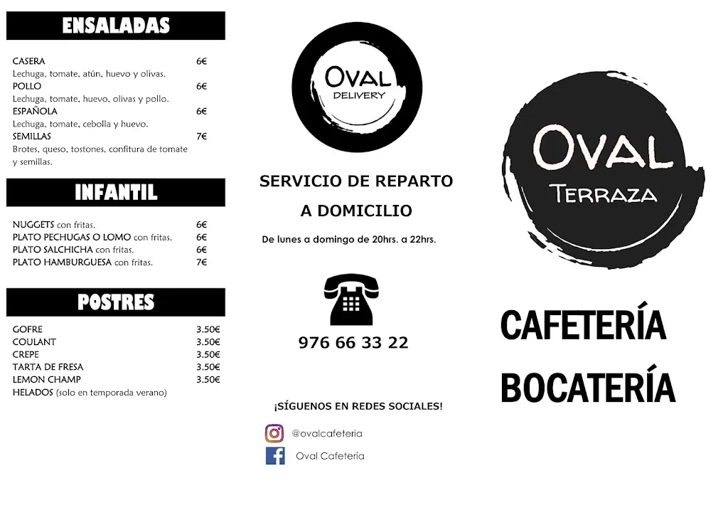 Menu_Cafetería Oval_Ejea de los Caballeros_image_2
