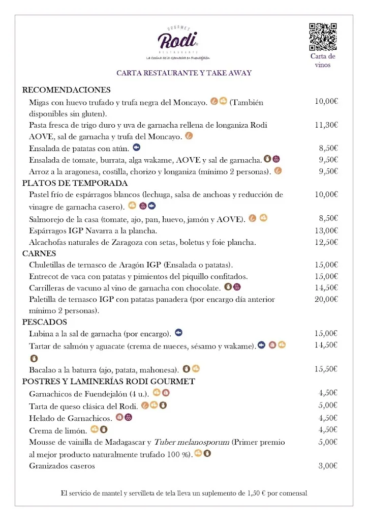 Menu_Bar Restaurante Rodi S.L._Fuendejalón_immagine_2