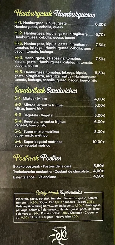 Menu_EKI TABERNA_Aramaio_image_2