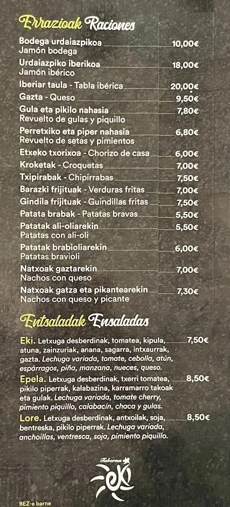 Menu_EKI TABERNA_Aramaio_image_4