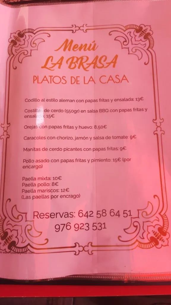 Menu_Rte. La Brasa_Grisén_image_2