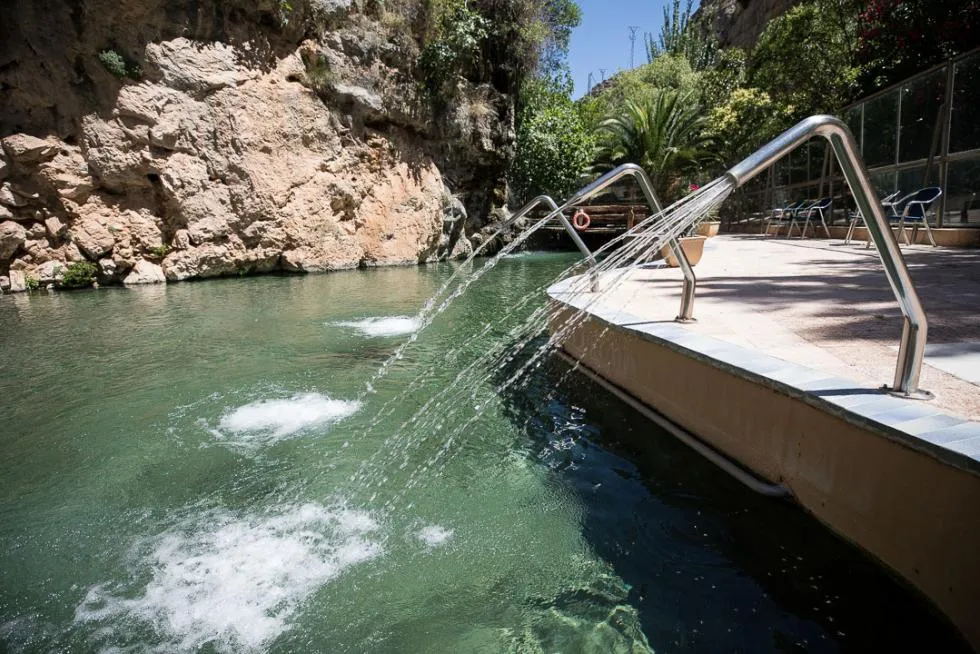 Hotel Balneario de la Virgen restaurant in Jaraba