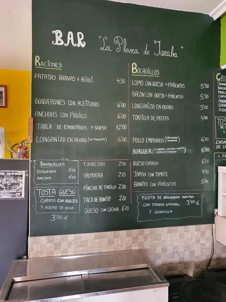 Menu_Bar La Plaza de Jaraba_Jaraba_image_1