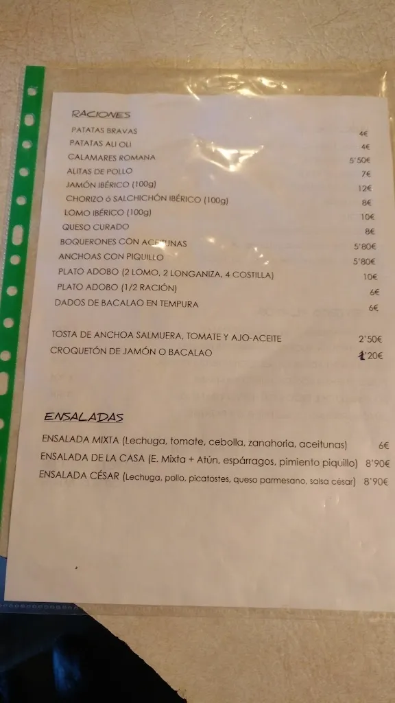 Menu_Restaurante Milú_Jaraba_image_1