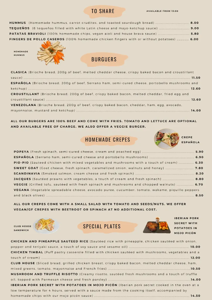 Menu_Restaurante Le Croustillant_Jarque_image_3