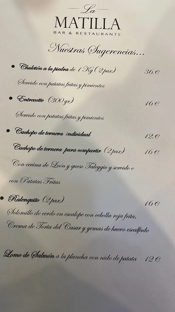 Menu_Restaurante La Matilla_Lécera_image_3