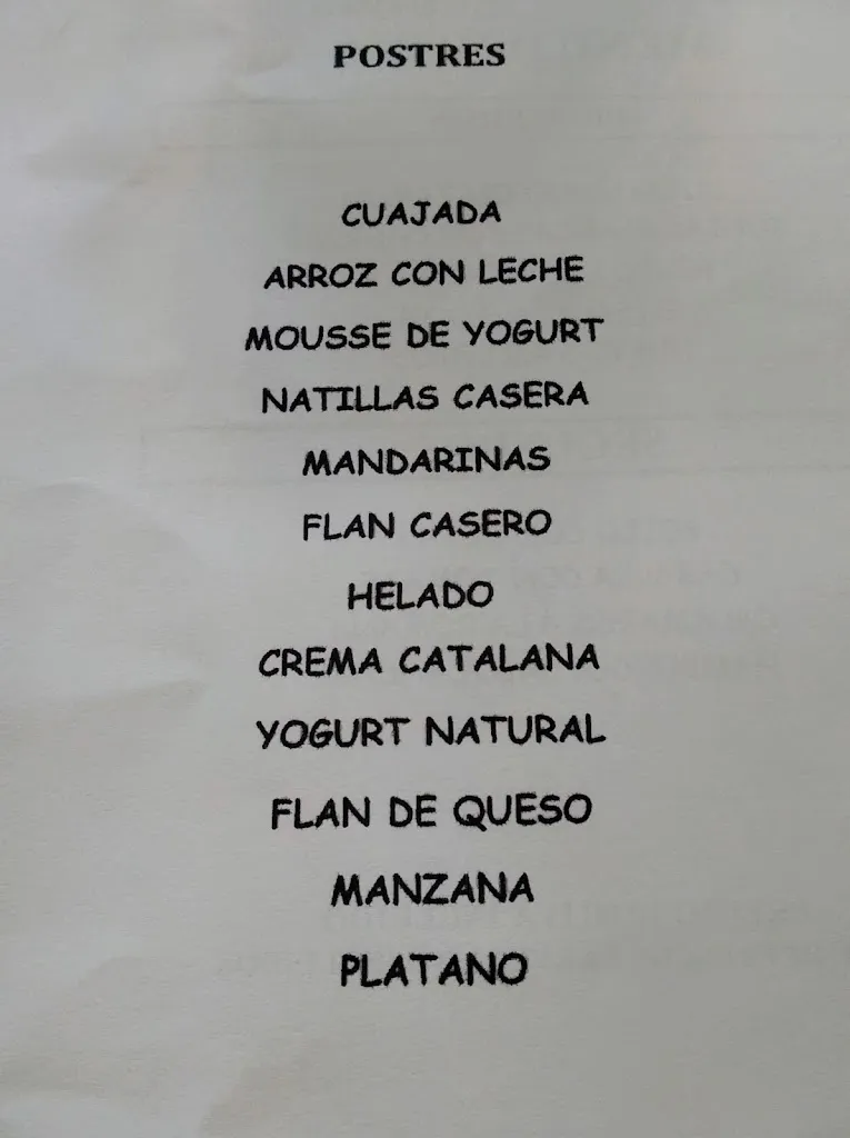 Menu_Restaurante La Gasolinera Lécera_Lécera_image_2