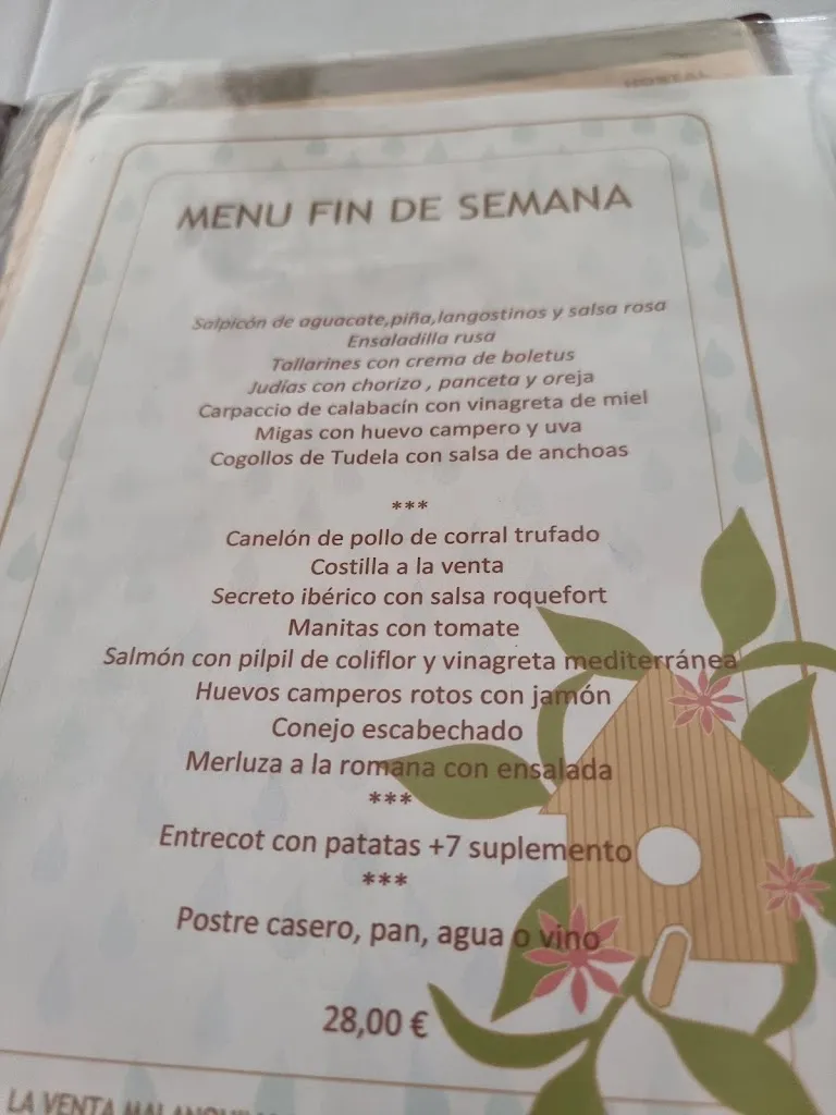Menu_Bar Restaurante La Venta_Malanquilla_image_3