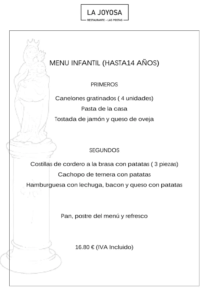Menu_Bar restaurante Postas De La Joyosa_Joyosa La_image_3