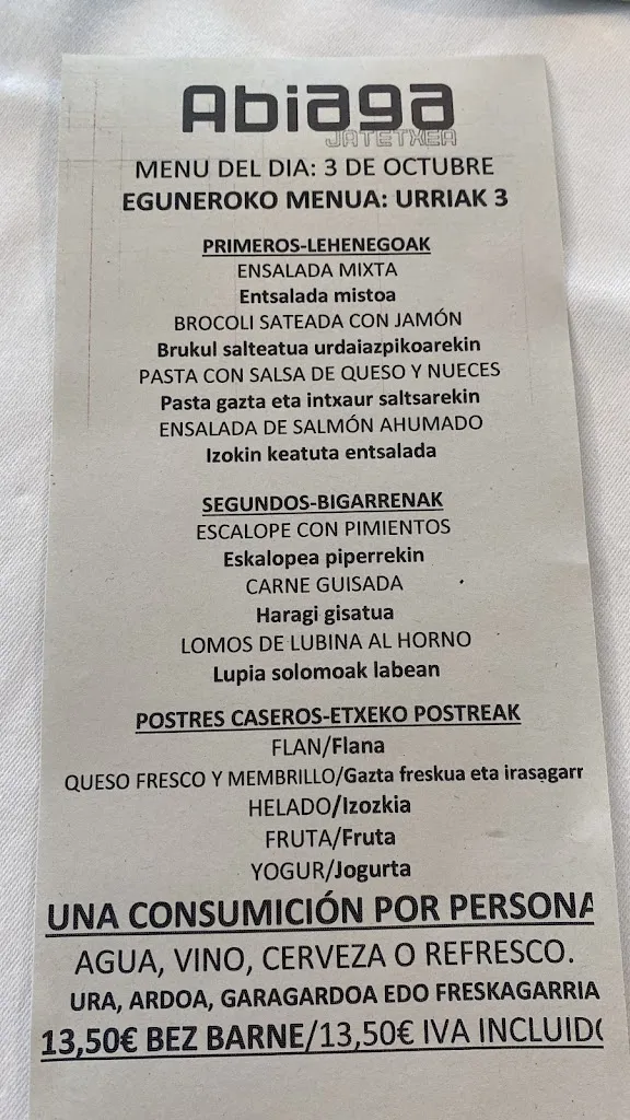 Menu_Restaurante Abiaga Jatetxea_Amurrio_image_2
