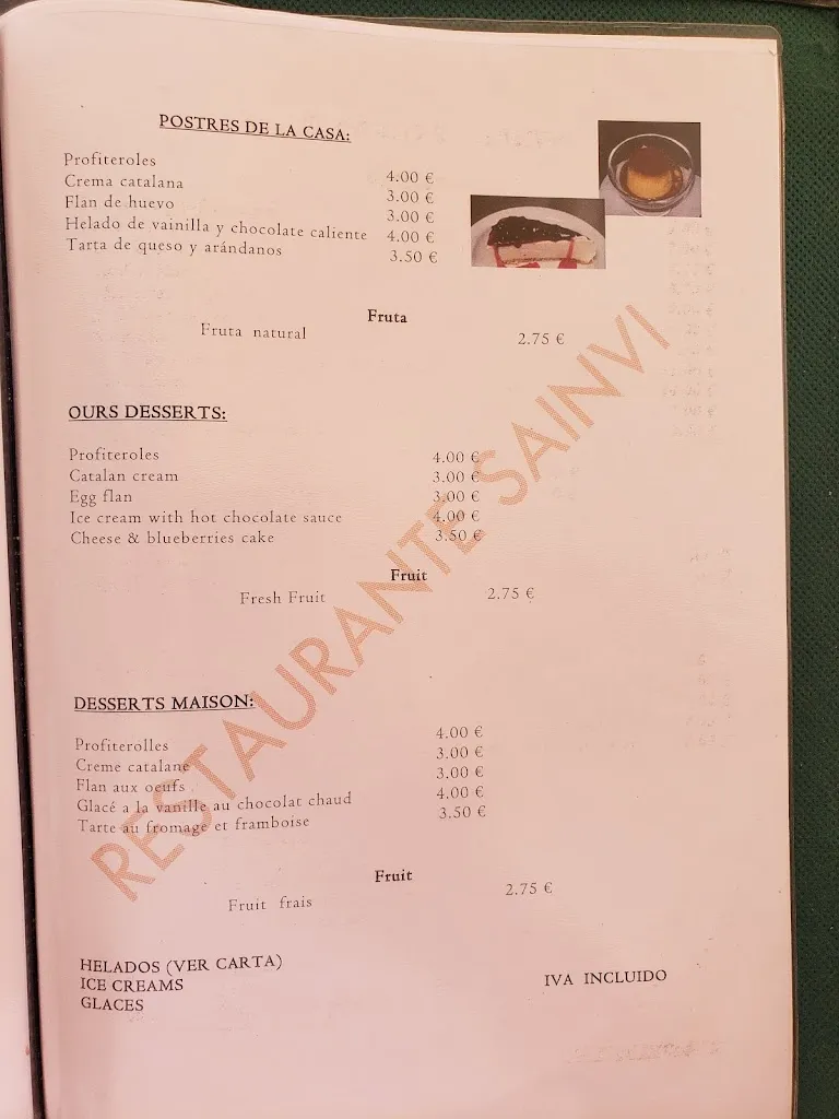Menu_Sainvi Restaurante_Joyosa La_immagine_3