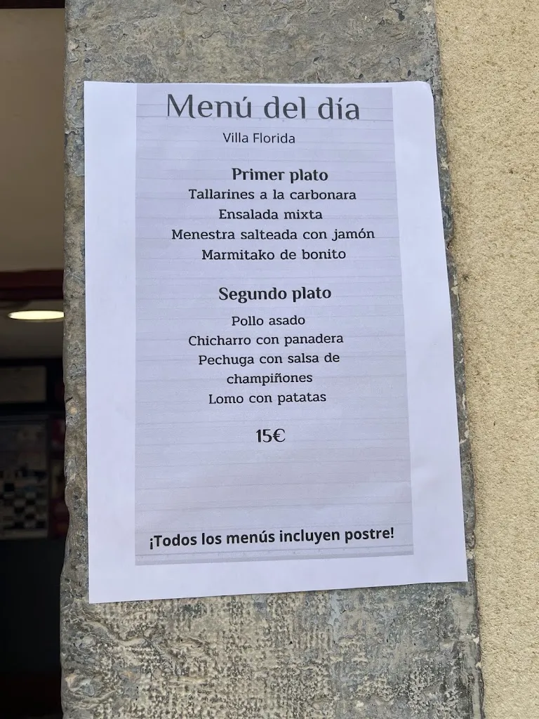 Menu_Asador Villa Florida_Amurrio_image_1