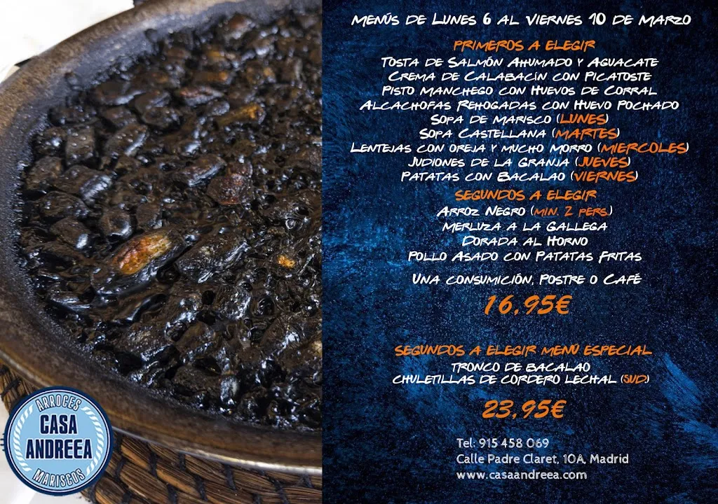 Menu_Casa Andreea: arrocería y mariscos_Malón_image_1