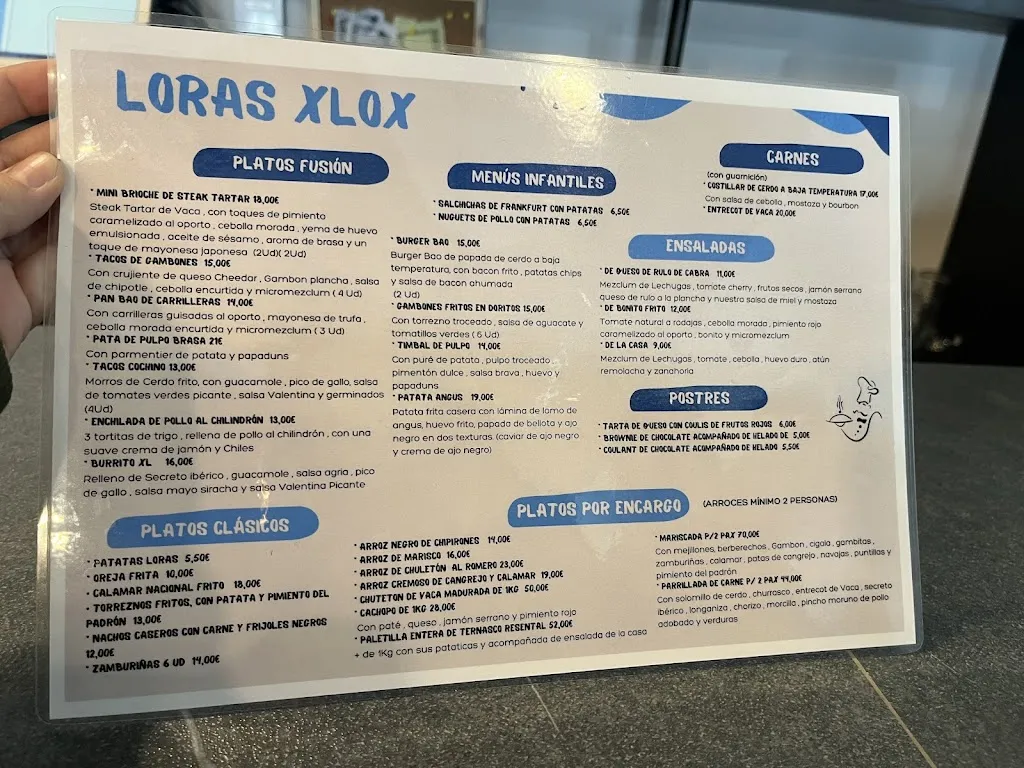 Menu_LORAS XLOX_María de Huerva_image_1