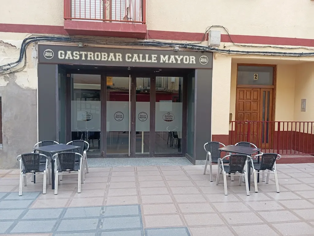 Gastrobar Calle Mayor restaurant in María de Huerva