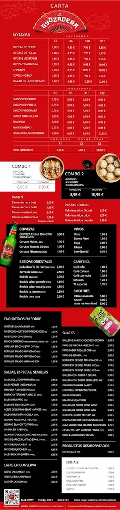 Menu_La Gyozadera Market Euroasiatico_Montón_image_1