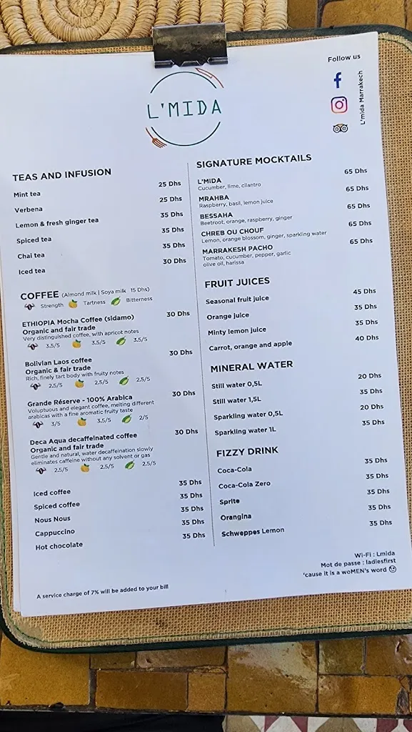 Menu_L'mida Marrakech_Marracos_image_1