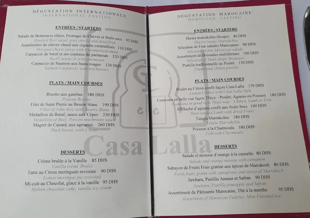Menu_Restaurant Casa Lalla_Marracos_image_2