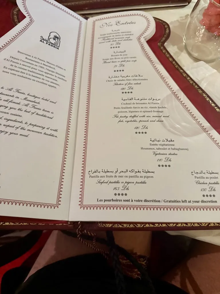 Menu_Al Fassia Guéliz_Marracos_image_2